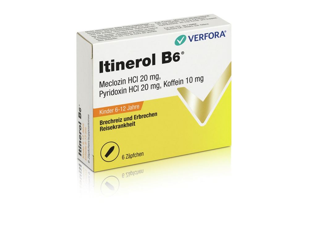 ITINEROL supp enf blist 6 pce