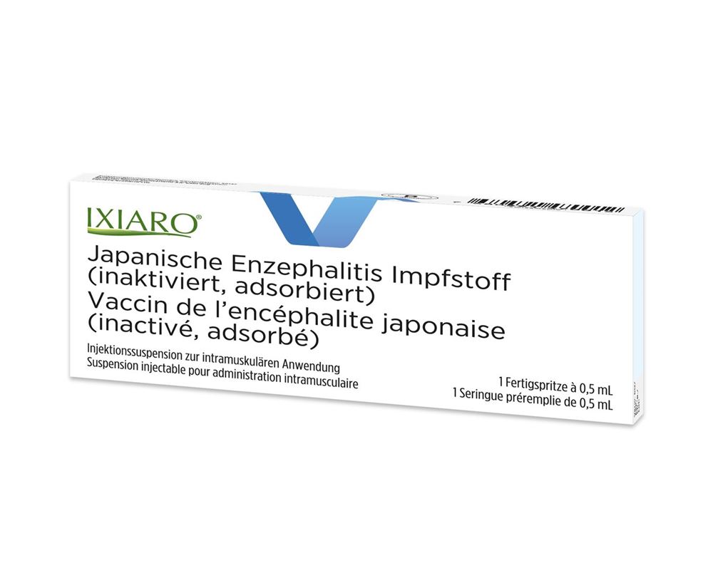 IXIARO Inj Susp Fertspr 0.5 ml, Hauptbild