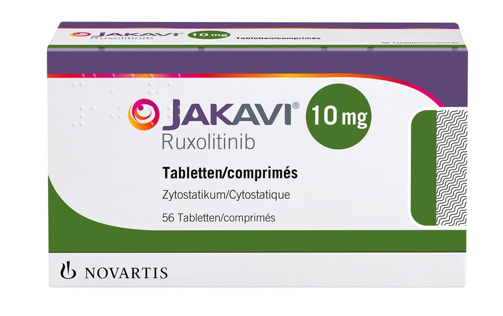 JAKAVI Tabl 10 mg Blist 56 Stk, Hauptbild