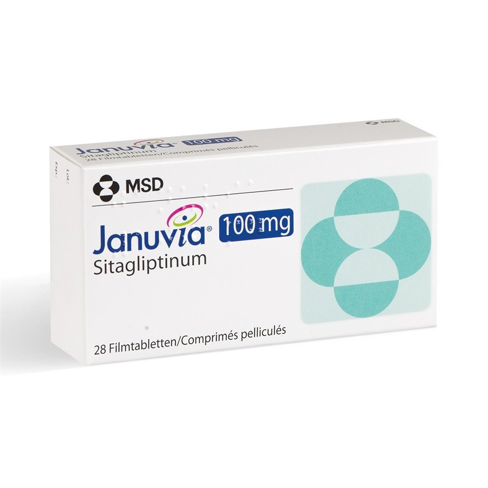 JANUVIA Filmtabl 100 mg Blist 28 Stk, Hauptbild