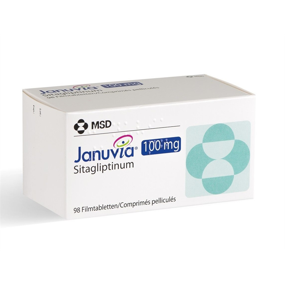 JANUVIA Filmtabl 100 mg Blist 98 Stk, Hauptbild