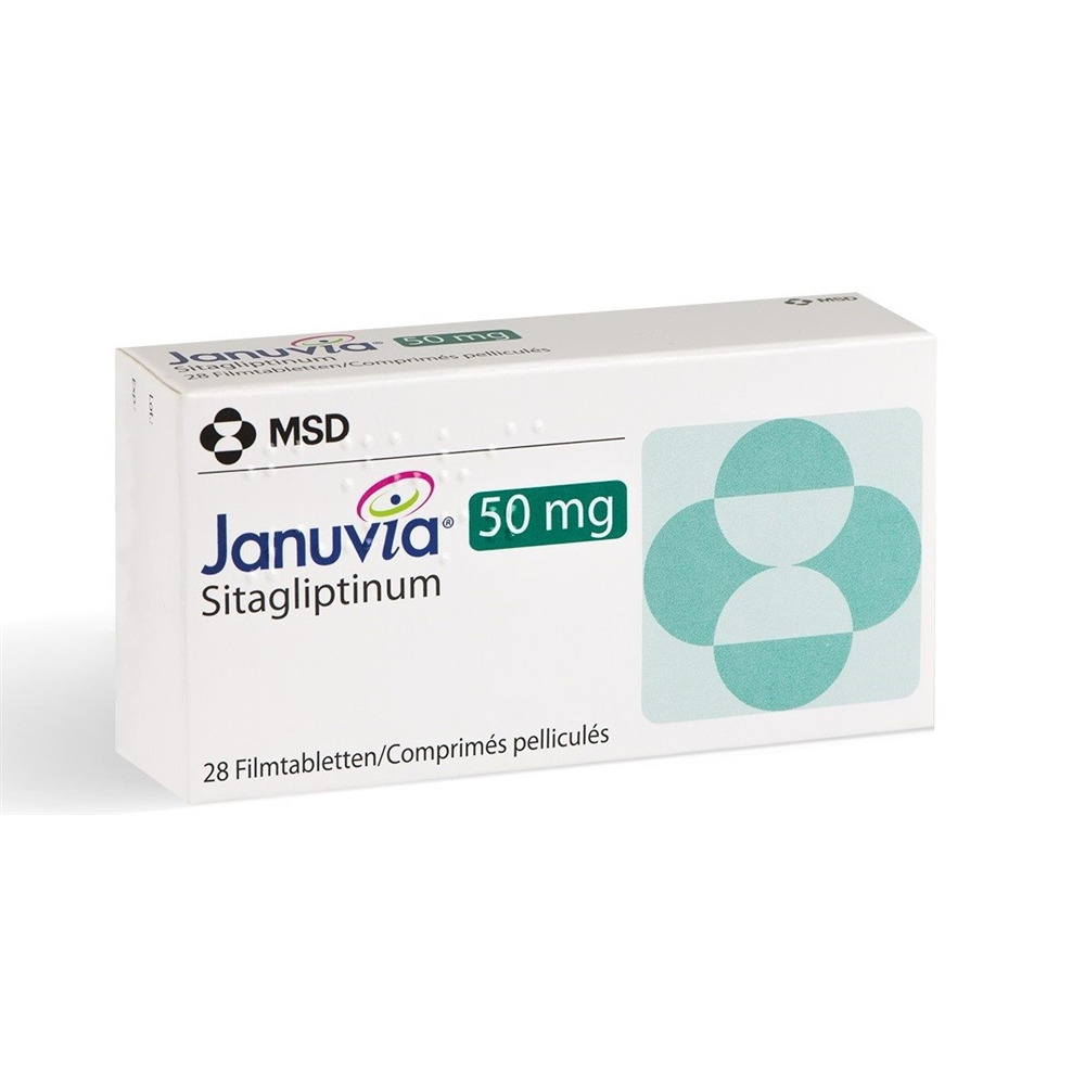 JANUVIA Filmtabl 50 mg Blist 28 Stk, Hauptbild