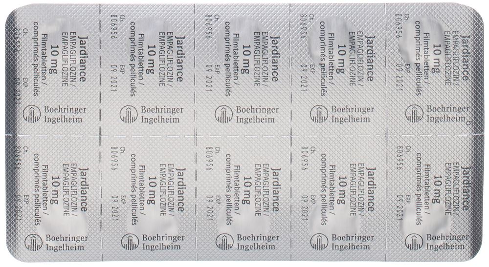 JARDIANCE cpr pell 10 mg blist 30 pce, image 3 sur 3