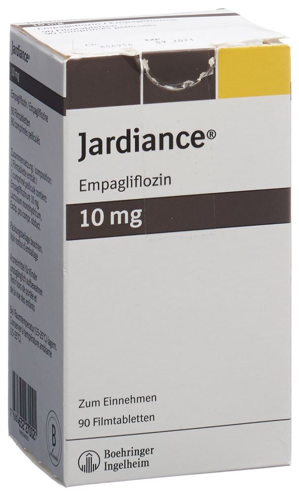 JARDIANCE cpr pell 10 mg blist 90 pce, image principale
