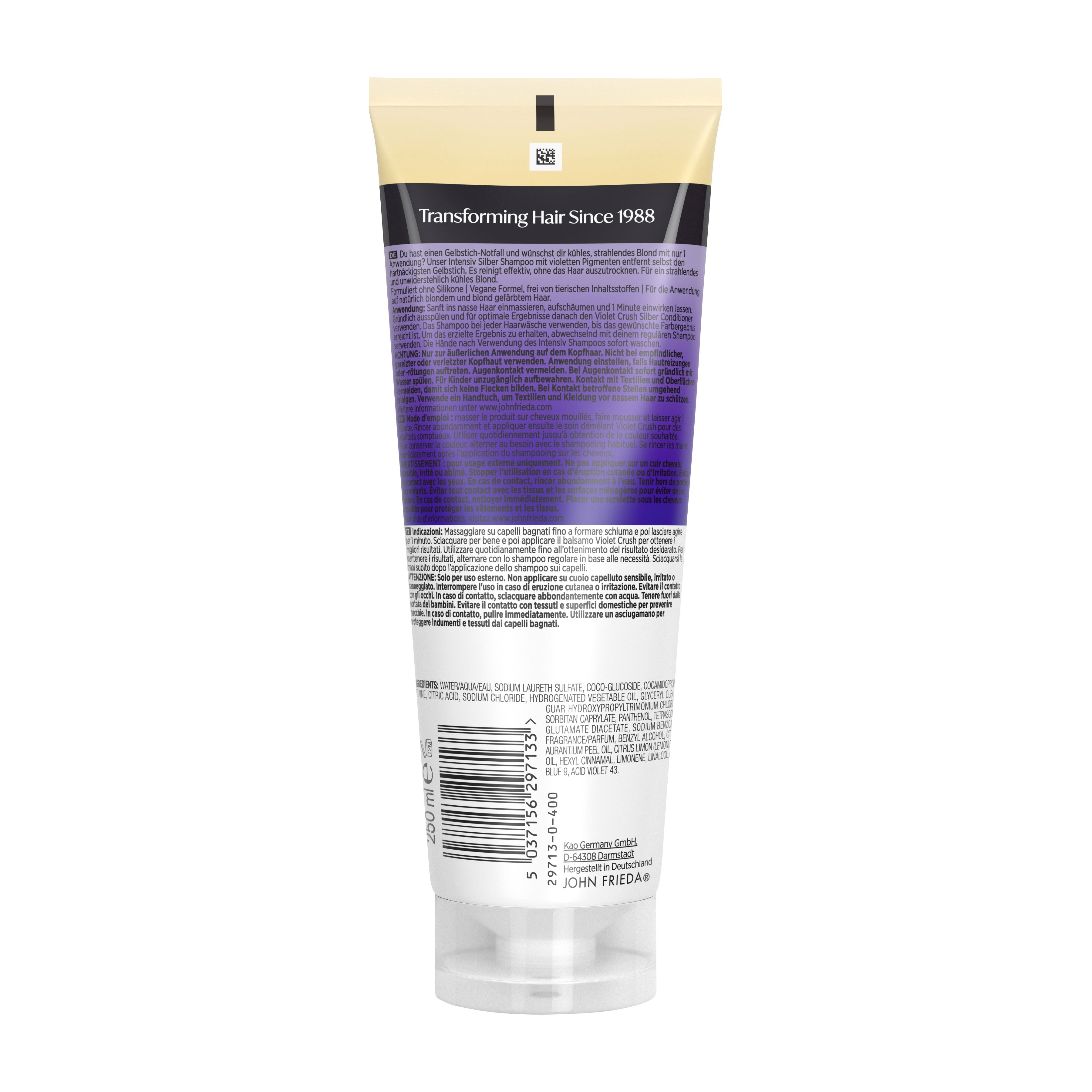JOHN FRIEDA Violet Crush shampooing, image 2 sur 2