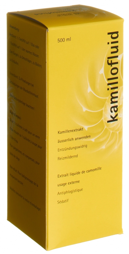 KAMILLOFLUID liq 500 ml, image 2 sur 2