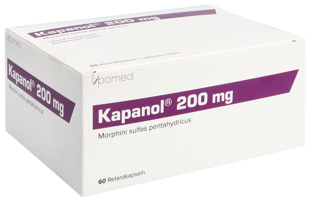 KAPANOL caps ret 200 mg blist 60 pce, image principale