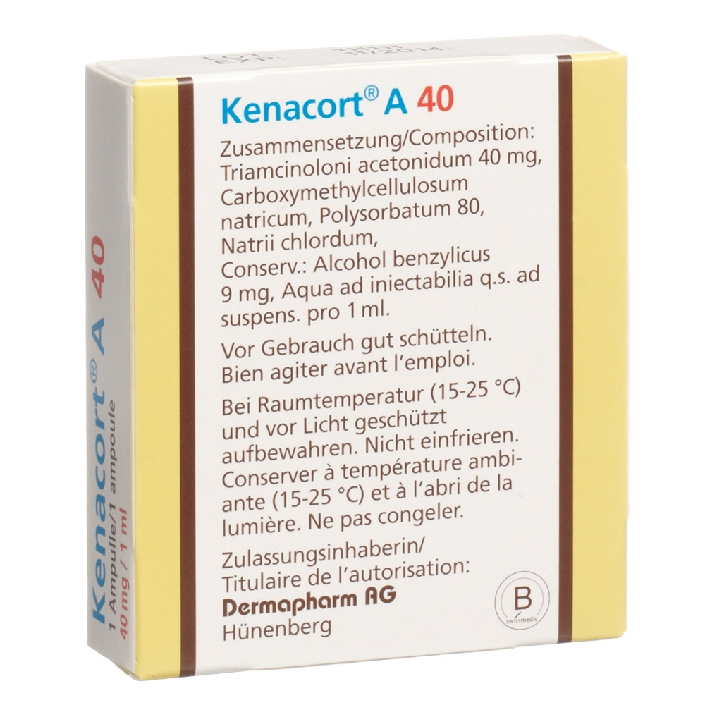 KENACORT 40 40 mg/ml, image 2 sur 2