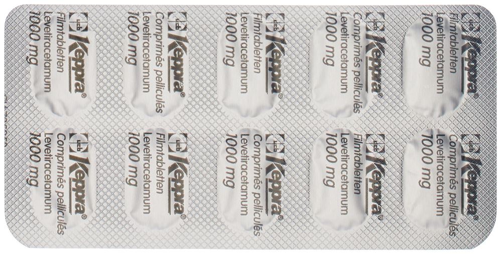 KEPPRA cpr pell 1000 mg blist 30 pce, image 3 sur 3