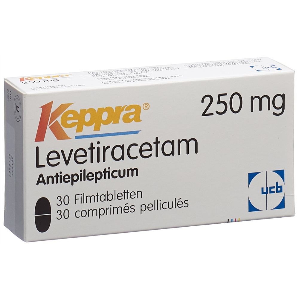 KEPPRA cpr pell 250 mg blist 30 pce, image principale