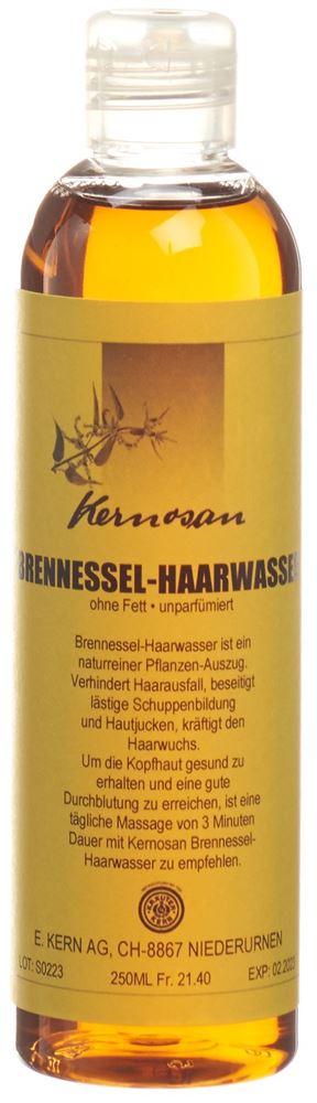 Kern Brennesselhaarwasser, Hauptbild