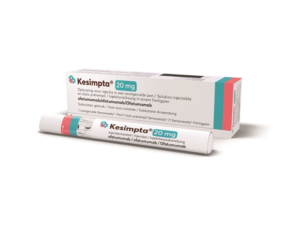 KESIMPTA sol inj 20 mg/0.4ml stylo prérempli stylo pré 0.4 ml, image principale