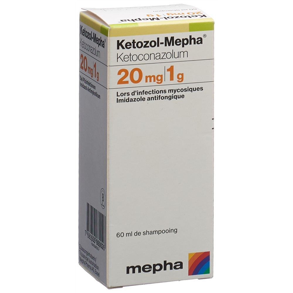 KETOZOL shampooing 20 mg/g, image 2 sur 2