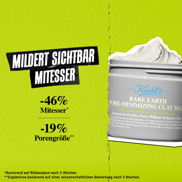 KIEHL'S Rare Earth Deep Pore Cleansing Masque, image 3 sur 5