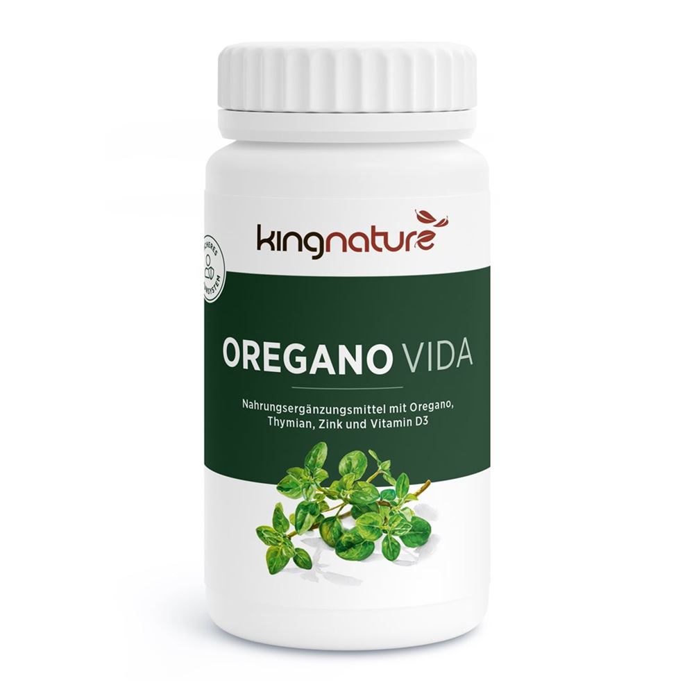 KINGNATURE Oregano Vida 600 mg