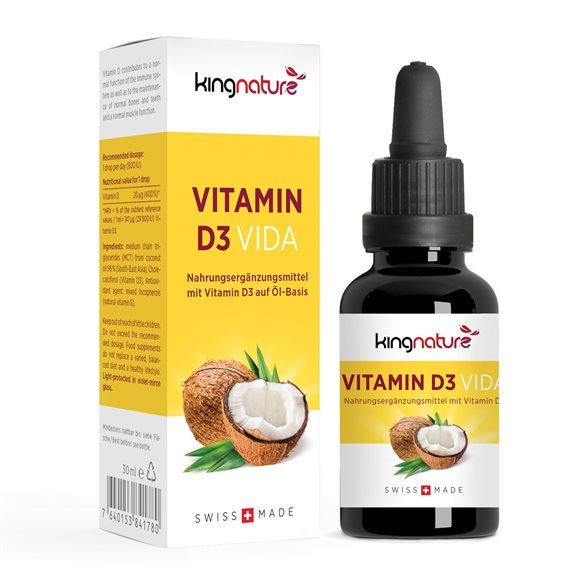 KINGNATURE Vitamin D3 Vida, image 2 sur 4