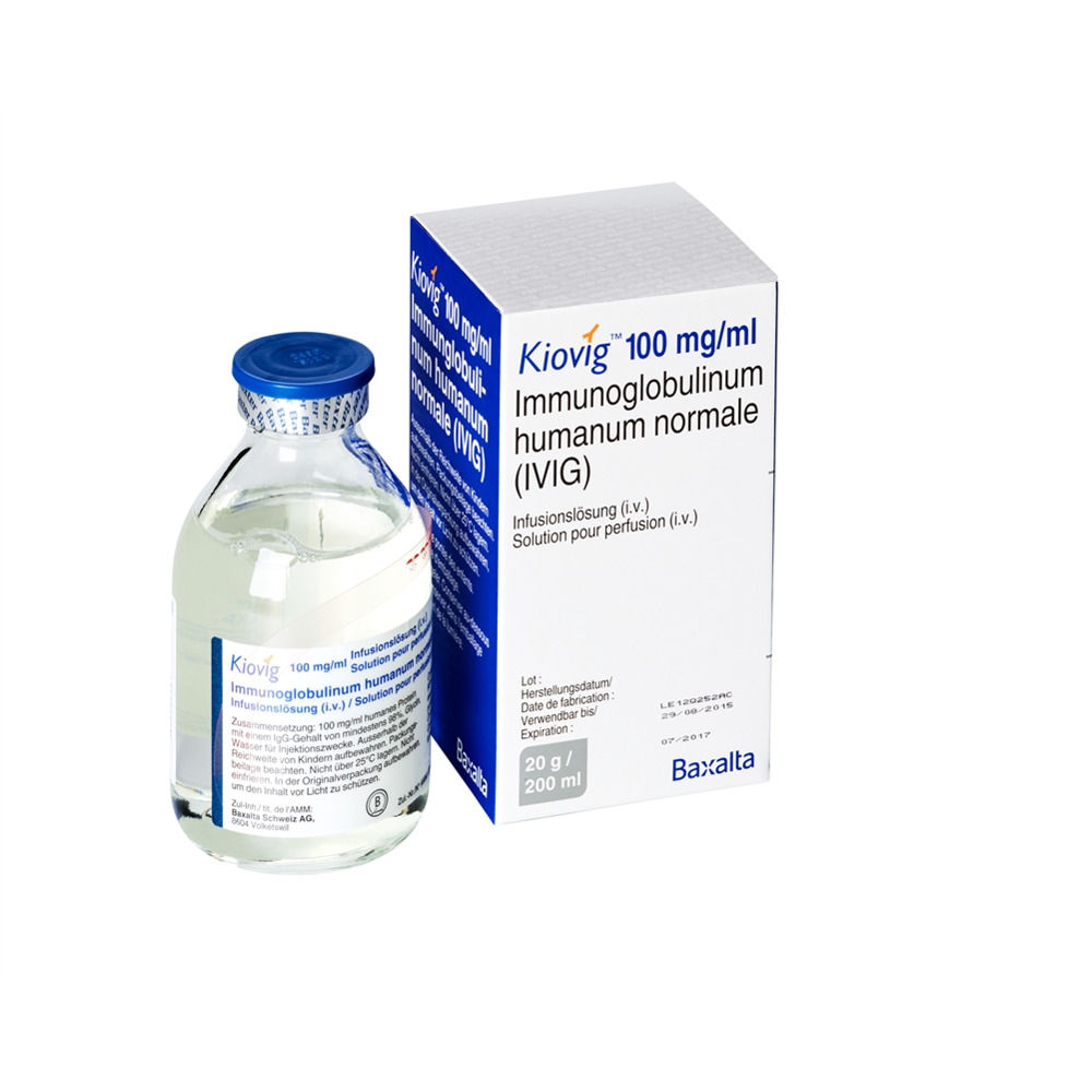 KIOVIG Inf Lös 20 g/200ml i.v. Durchstf 200 ml, Hauptbild