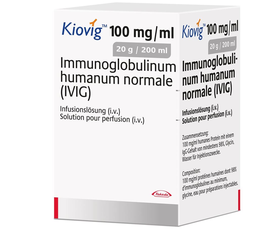 KIOVIG sol perf 20 g/200ml i.v. flac 200 ml, image principale