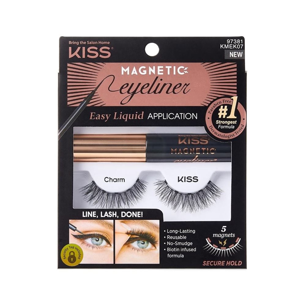 Kiss Magnetic Eyeliner & Lash Kit, image principale