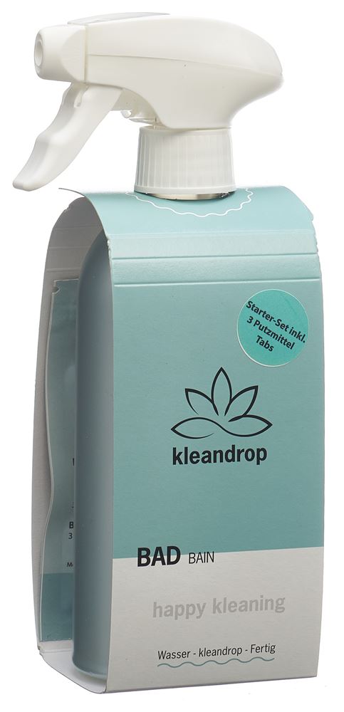 KLEANDROP nettoyant bain kit de démarrage, image principale