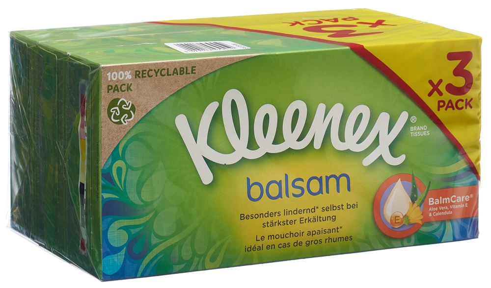 Kleenex Balsam Taschentücher, Hauptbild