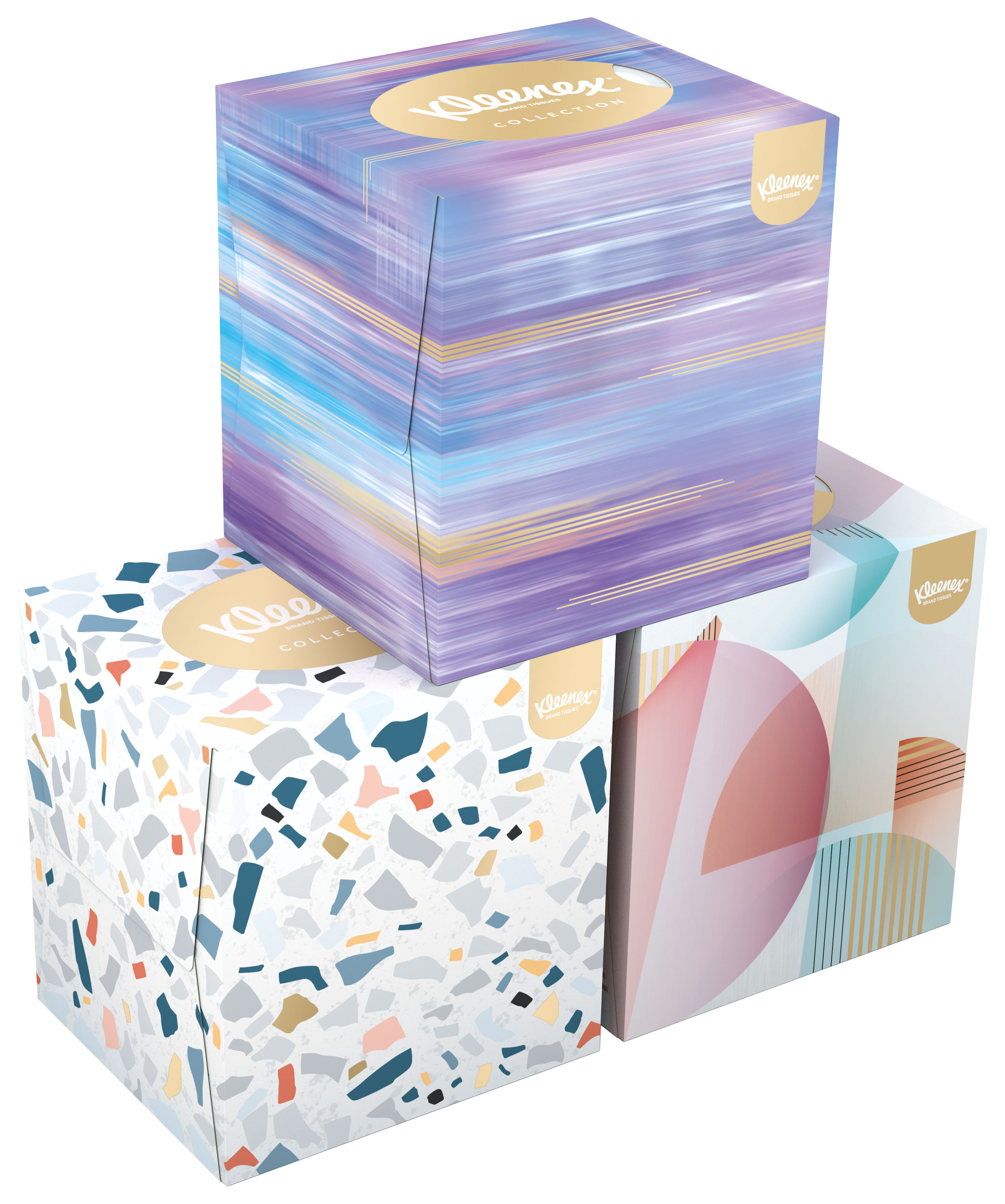 Kleenex Collection tissus cosmétiques