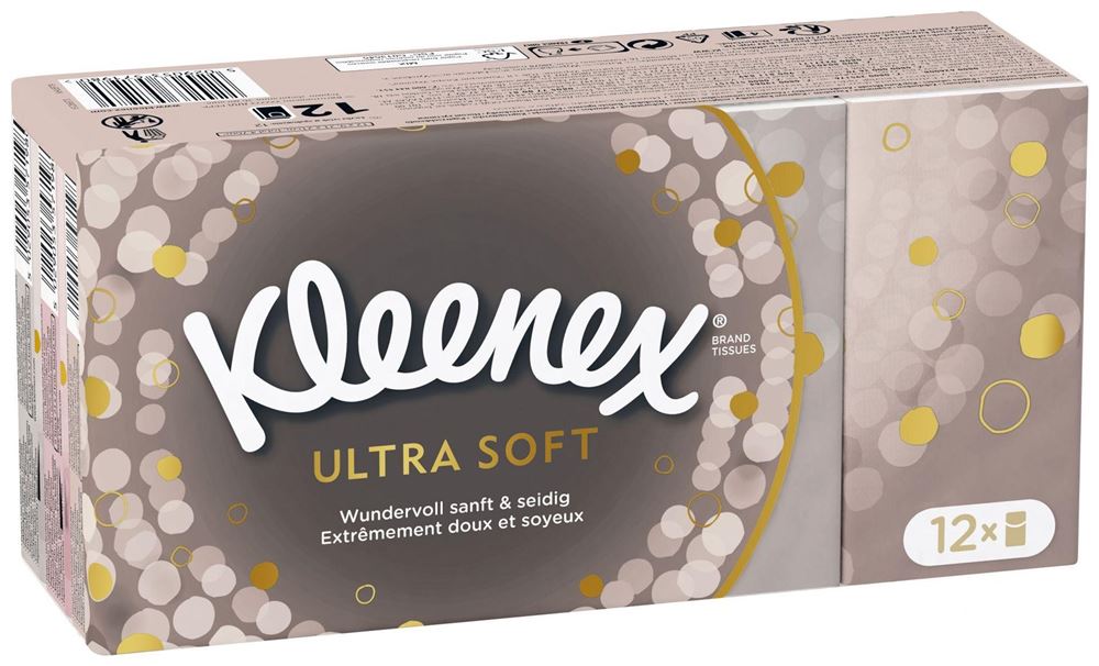 Kleenex ULTRASOFT mouchoirs en papier, image principale