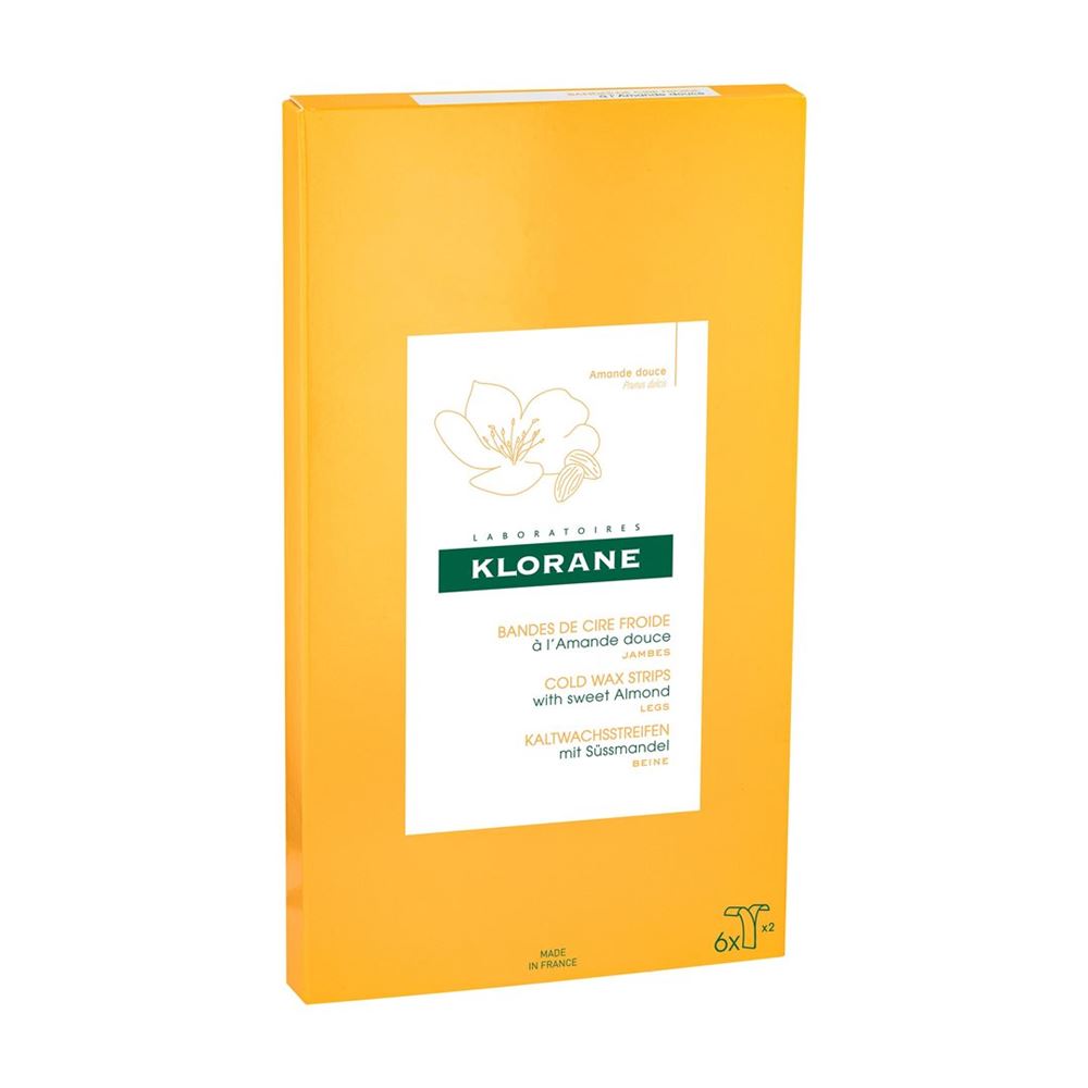 Klorane Bandes dépilatoires jambes, image principale
