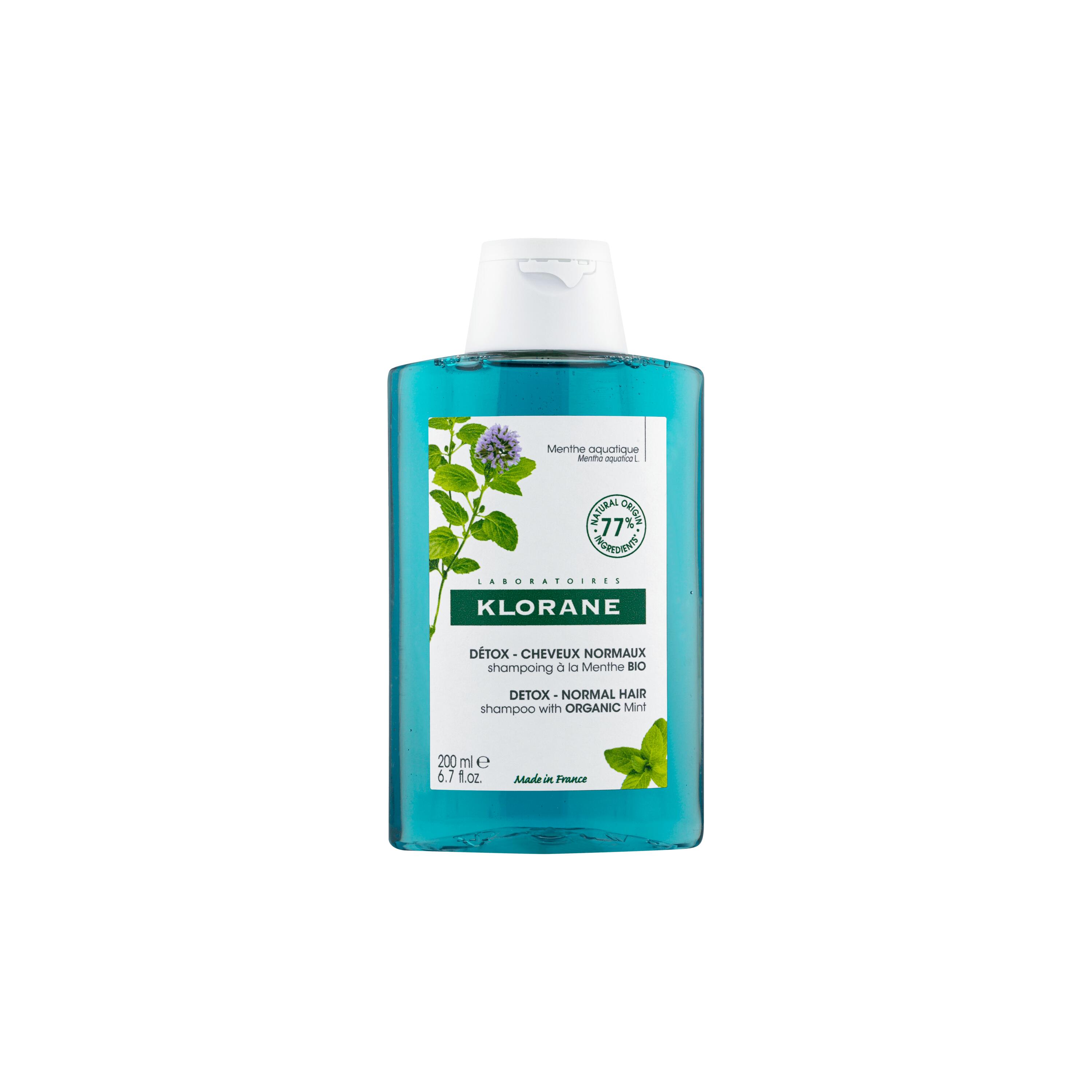 Klorane Wasserminze Bio Shampoo, Hauptbild