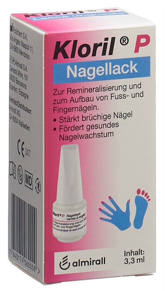 KLORIL P Nagellack, Hauptbild
