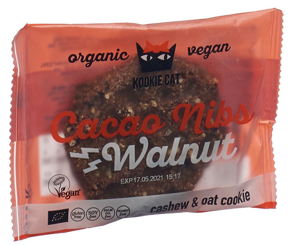 KOOKIE CAT Double chocolate Walnuts Cookie, Hauptbild