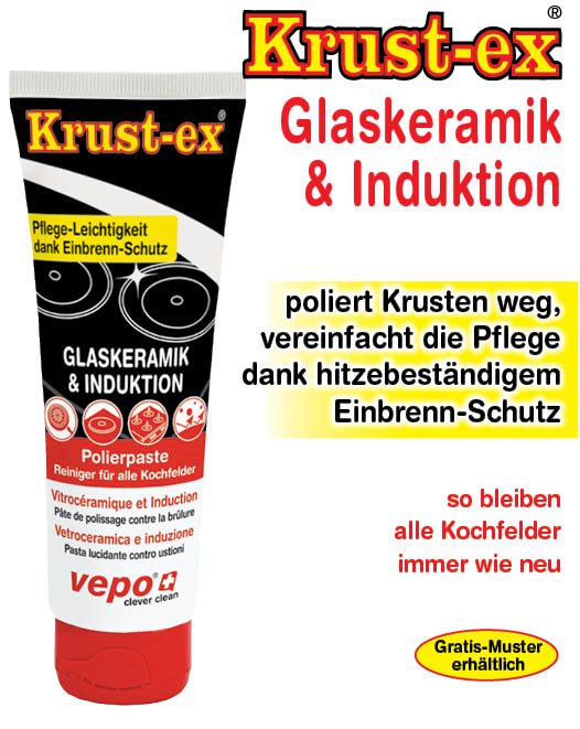 KRUST EX nettoyant vitro céramique et induction