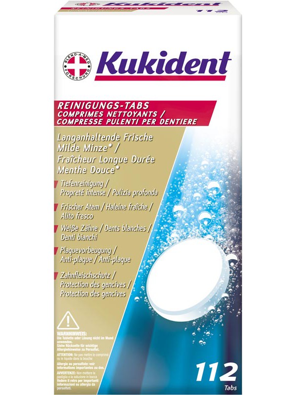 KUKIDENT Complete Reinigung-Tabs