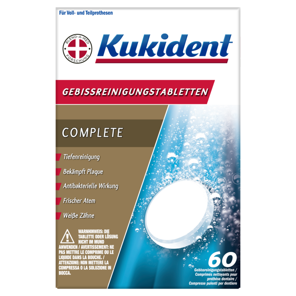 KUKIDENT Complete Reinigung-Tabs