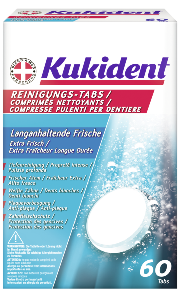 KUKIDENT Reinigung-Tabs Comp