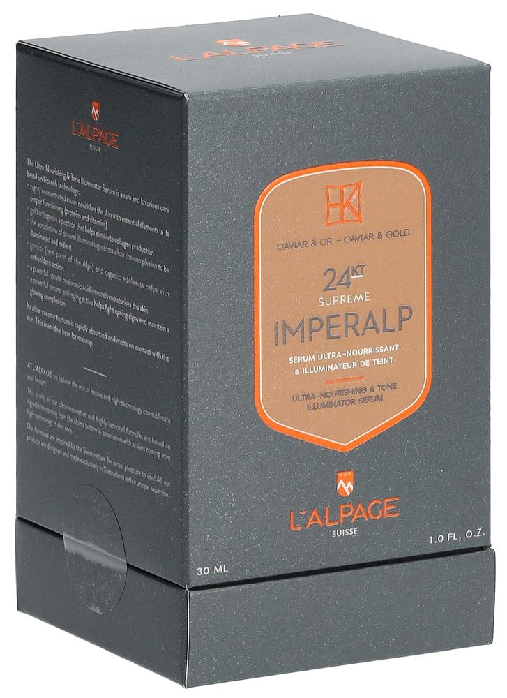 L'ALPAGE Imperalp sérum illuminateur de teint