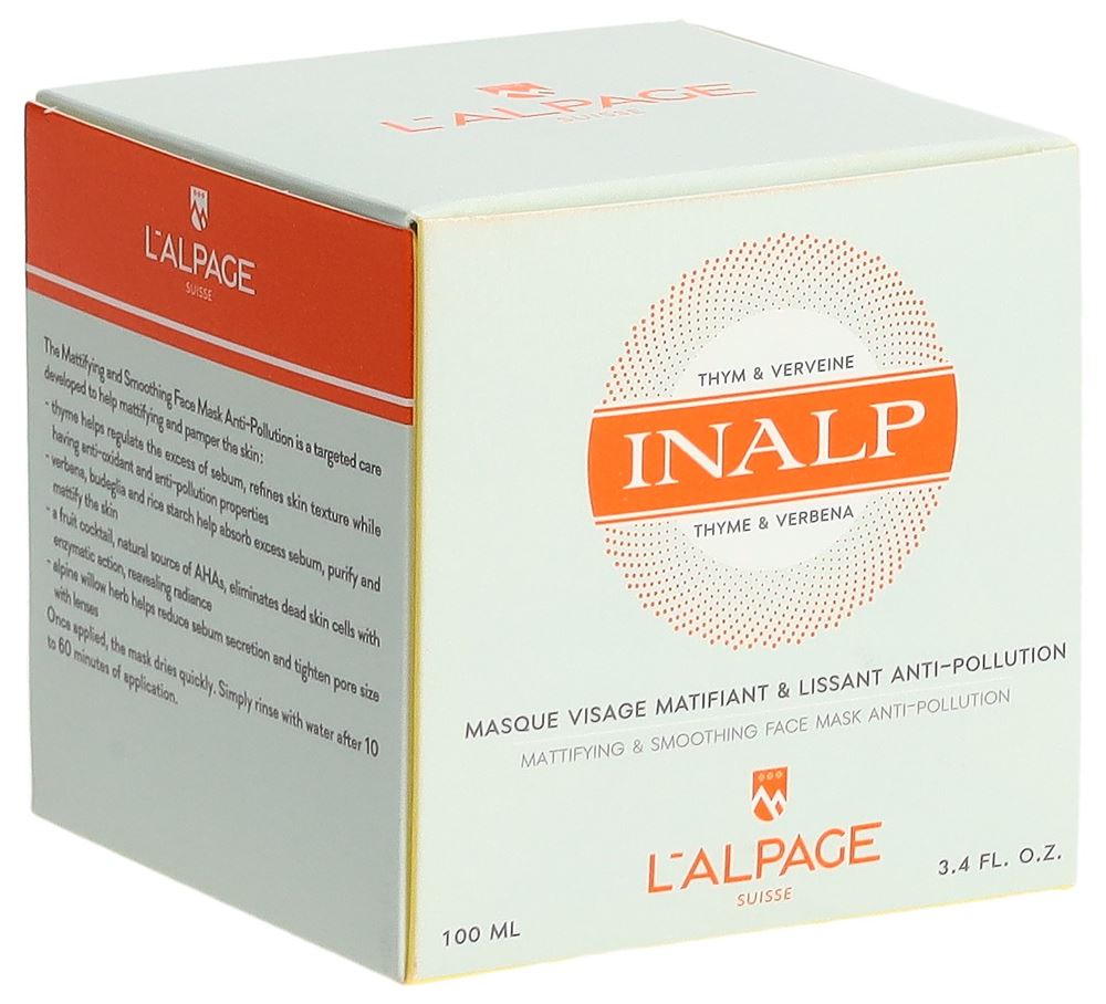 L'ALPAGE Inalp masque visage anti-pollution, image principale