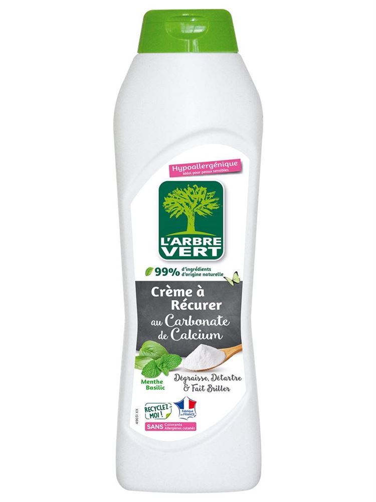 L'ARBRE VERT crème à récurer écologique, image principale L'ARBRE VERT crème à récurer écologique, image principale