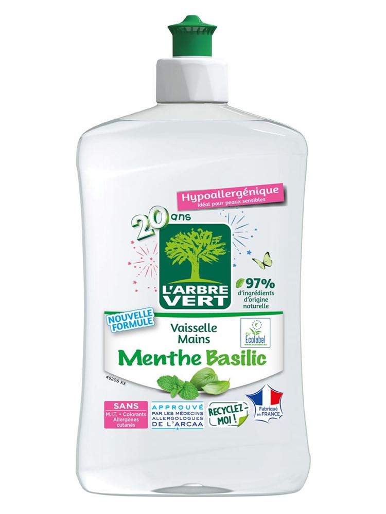 L'ARBRE VERT liquide vaisselle