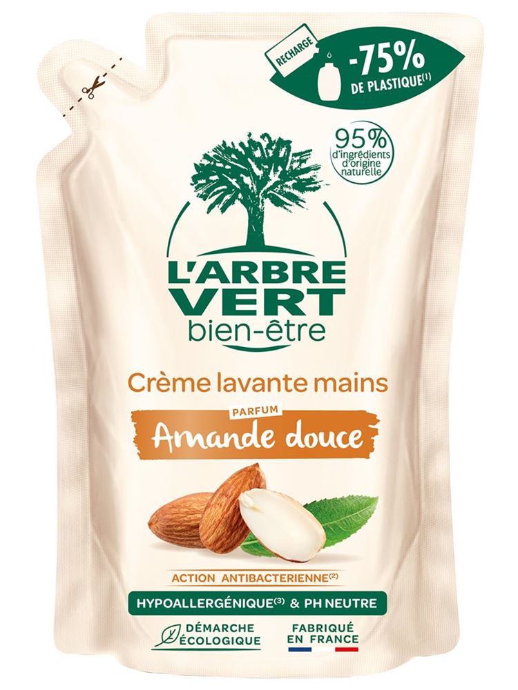 L'ARBRE VERT Recharge savon mains