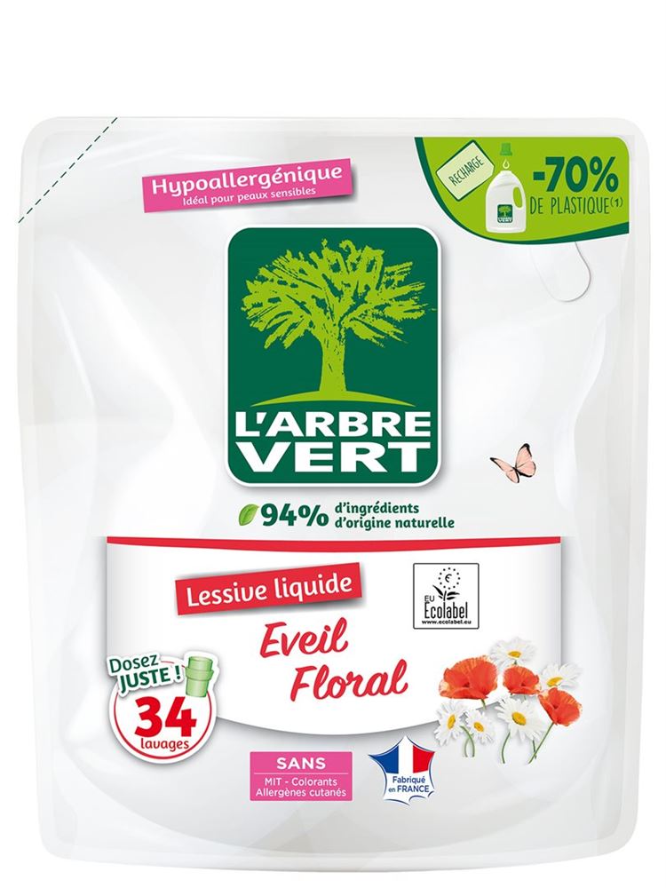 L'ARBRE VERT Refill Flüssigwaschmittel