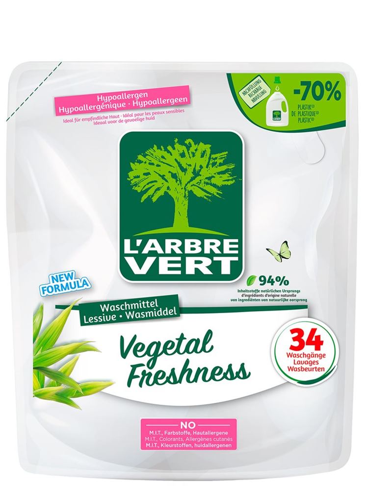 L'ARBRE VERT Refill Flüssigwaschmittel