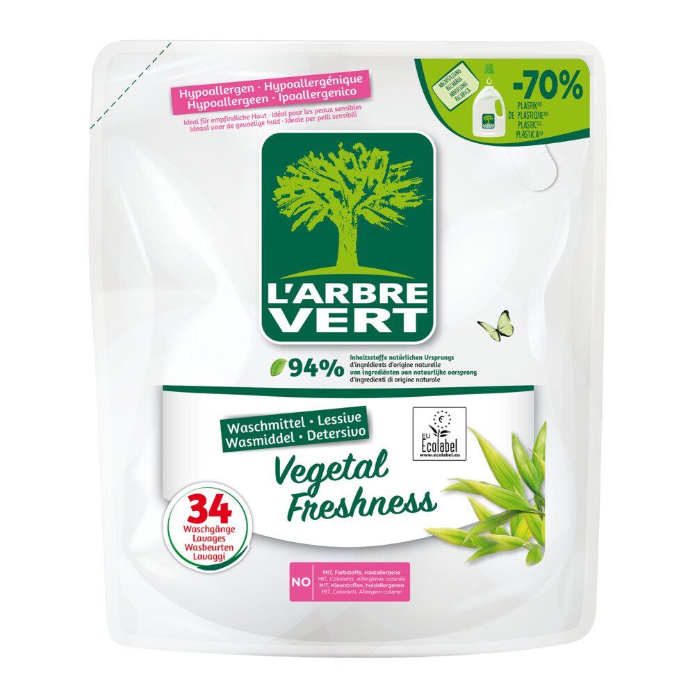 L'ARBRE VERT Refill Flüssigwaschmittel