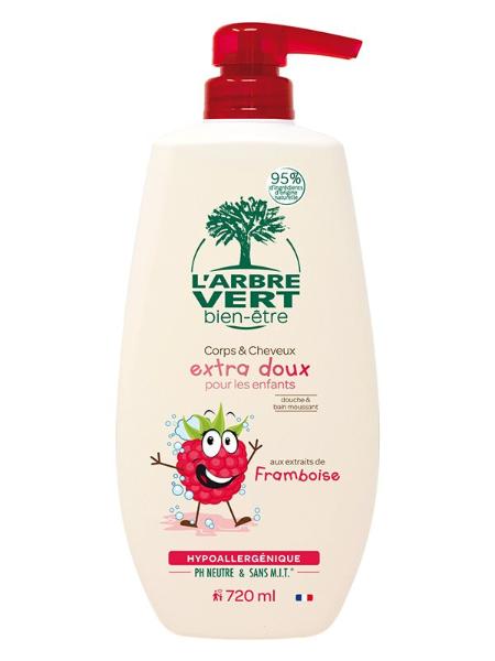 L'ARBRE VERT shampoo & douche enfants écologique, image principale