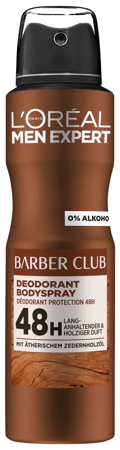 L'OREAL PARIS Barber Club 48H déodorant, image principale