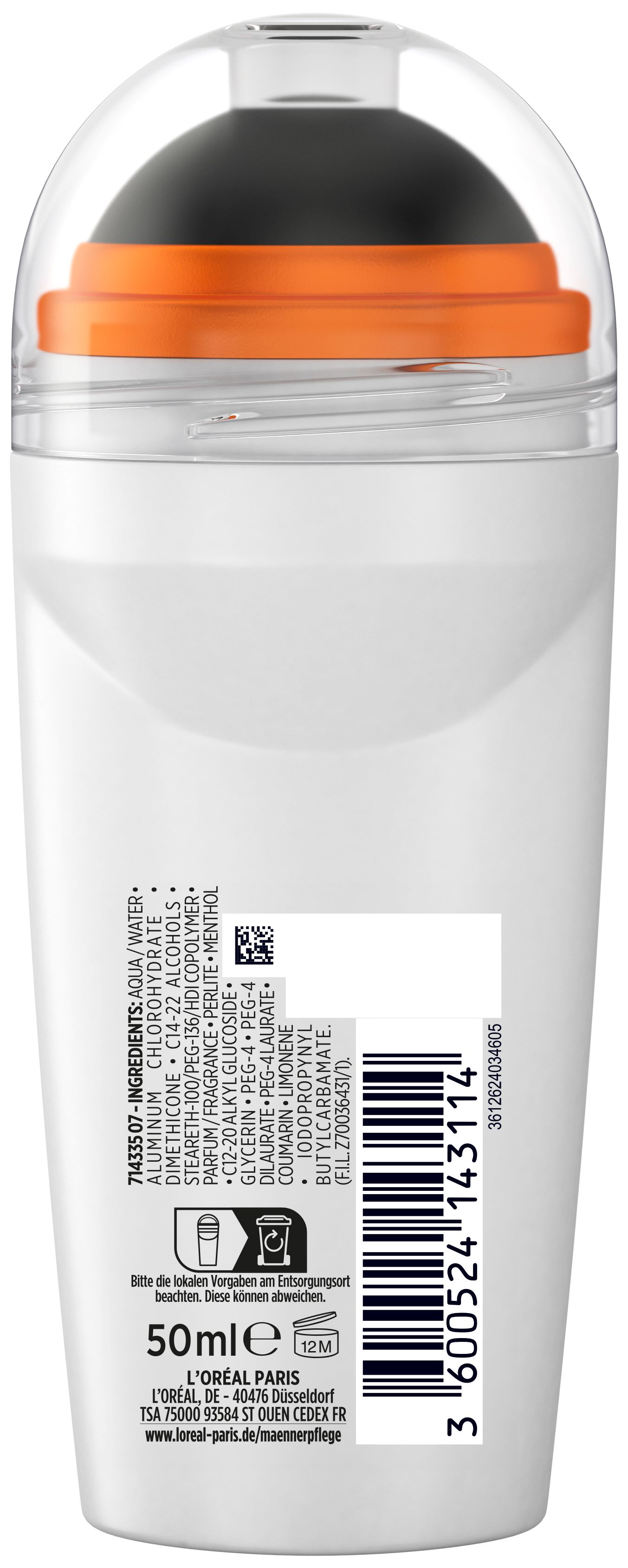 L'OREAL PARIS Hydra Energy Extreme Sport Anti-Transpirant Deo, Bild 2 von 2