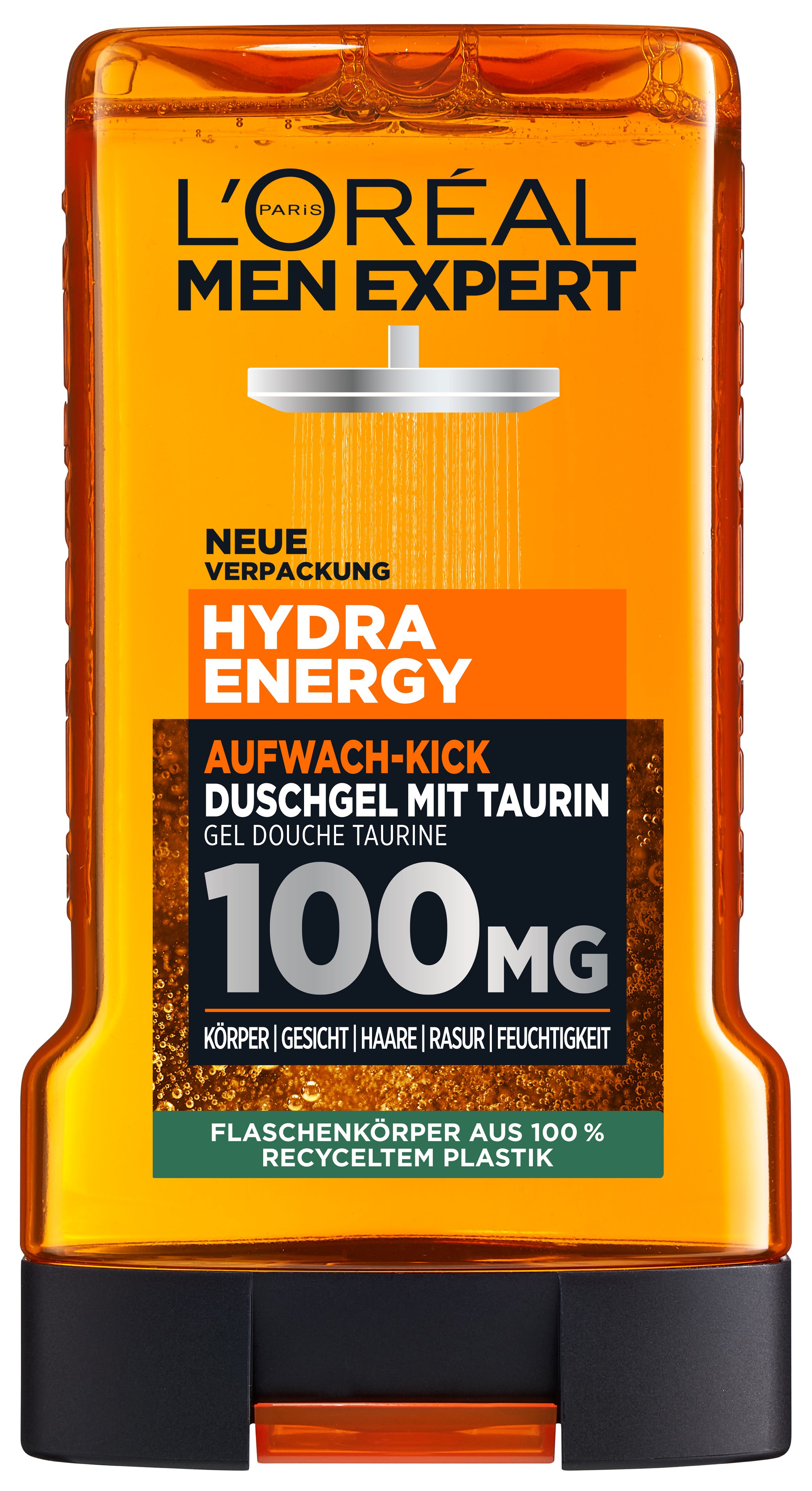 L'Oréal Paris Maquillage Hydra Energy Taurinduschgel Waschgel, image principale