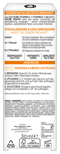 L'OREAL PARIS Revitalift Clinical 12% pures Vitamin C Serum, image 3 sur 5
