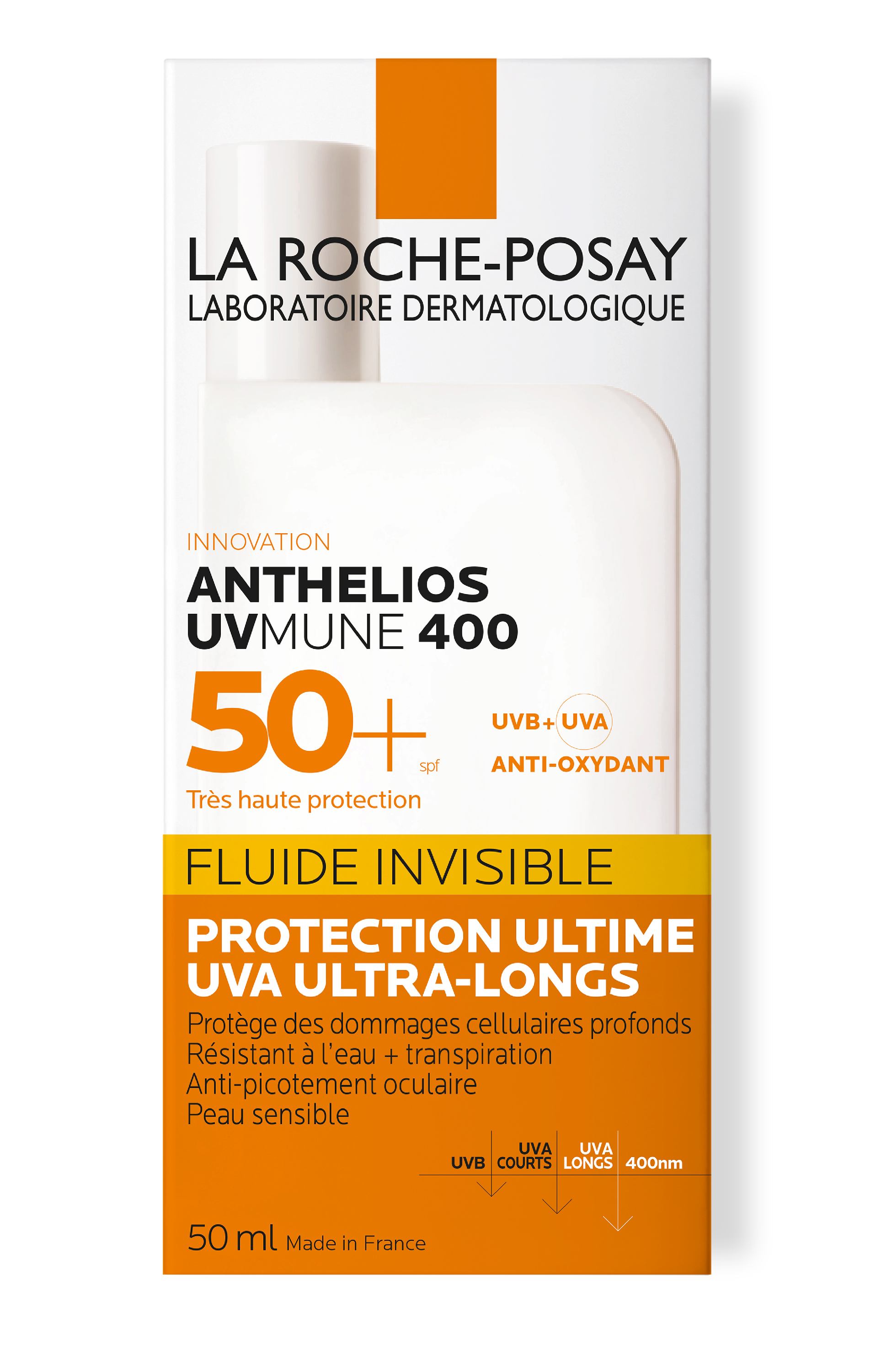 La Roche-Posay Anthelios fluide invisible uv mune, image 2 sur 6