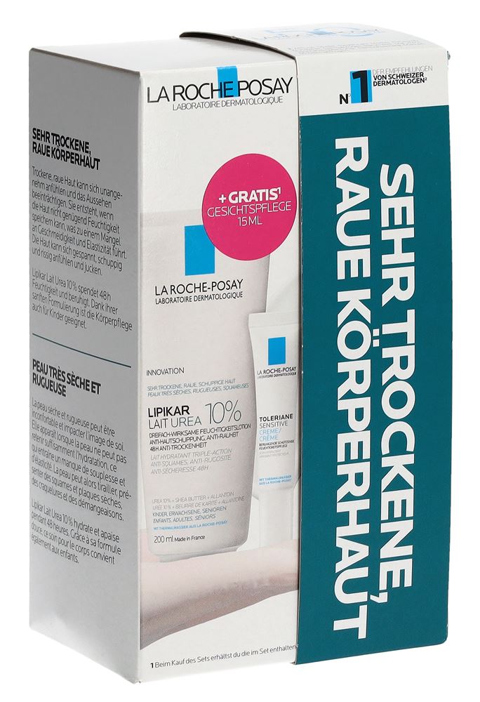 La Roche-Posay Lipikar Lait Urea10 Eco Tube 200ml Set